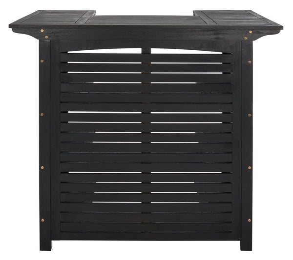 Safavieh Monterey Bar Table Black Wood PAT7011D