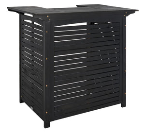 Safavieh Monterey Bar Table Black Wood PAT7011D