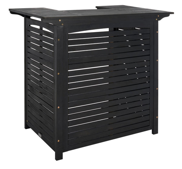 Safavieh Monterey Bar Table Black Wood PAT7011D