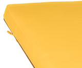 Safavieh Newport Lounge Chair Natural / Yellow Eucalyptus Wood PAT7022A 889048014978