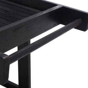 Renzo Indoor/Outdoor Bar Cart - Stylish Eucalyptus Wood Design for Effortless Entertaining Bliss