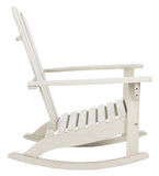 Safavieh Brizio Adirondack Rocking Chair White PAT7042C