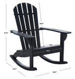 Safavieh Brizio Adirondack Rocking Chair PAT7042D