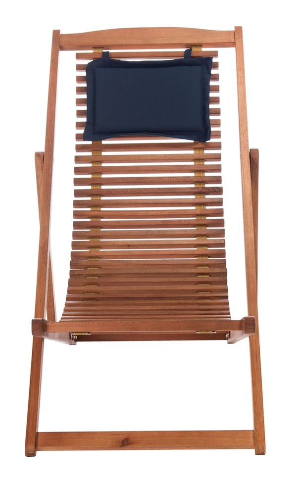 Rendi Relax Chair Set of 2 - Luxurious Eucalyptus Wood Outdoor Seating for Ultimate Comfort