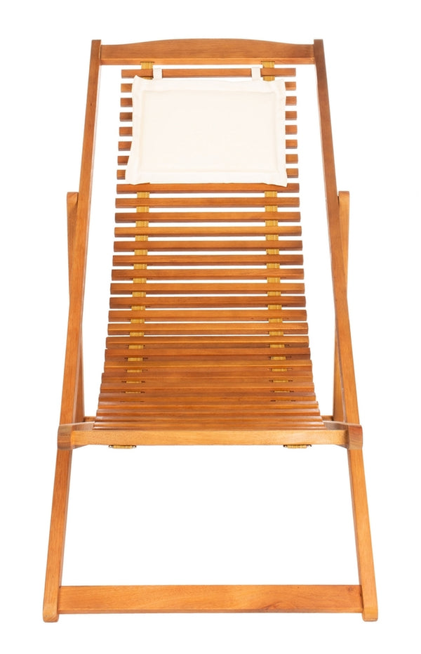 Rendi Relax Chair Set of 2 - Luxurious Eucalyptus Wood Outdoor Seating for Ultimate Comfort