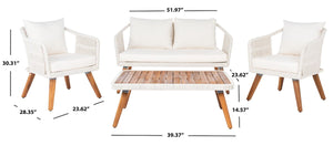 Raldin Rope 4 Pc Living Set