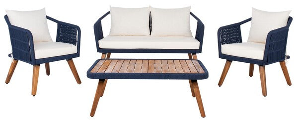 Safavieh Raldin Rope 4 Piece Living Set PAT7049E