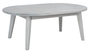 Deacon Contemporary 4-Piece Living Set for Stylish Outdoor Spaces with Comfy Pillows and Table