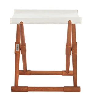 Safavieh Breanne Stool -Set Of 2 Beige/Natural Wood/Polyester PAT7053A-SET2