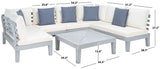 Safavieh Granton 5 Piece Living Set PAT7054C-4BX