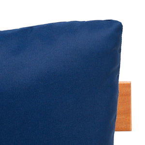 Granton Stylish 5 Piece Outdoor Living Set – Eucalyptus Sectional Sofa with Matching Coffee Table