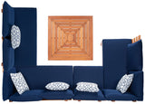 Safavieh Granton 5 Piece Living Set PAT7054D-4BX