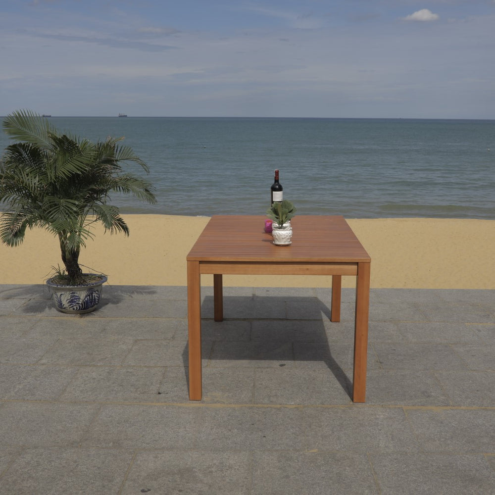 Safavieh Dores Dining Table in Natural PAT7061A 889048792128