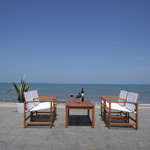 Safavieh Mardin Dining Set in Natural and Beige PAT7066A 889048792067