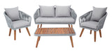 Ransin 4 Piece Living Set