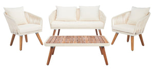 Safavieh Ransin 4 Piece Living Set PAT7074D