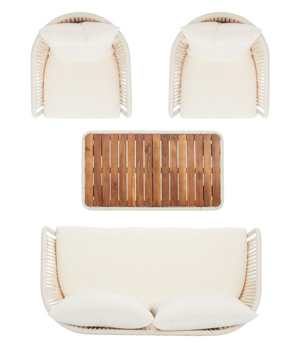 Safavieh Ransin 4 Piece Living Set PAT7074D