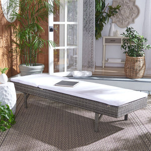 Cam Sunlounger - Elegant Outdoor Chaise with Coastal Grey Frames and Stylish Cushion for Relaxation