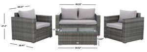 Machie 4Pc Living Set