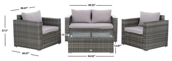 Machie 4Pc Living Set