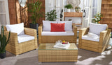 Safavieh Machie 4Piece Living Set PAT7508D-2BX