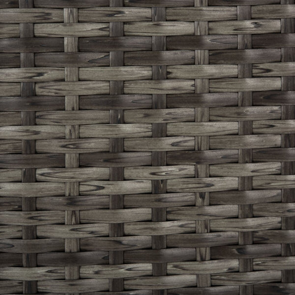 Mazeli Decorative Trash Bin - Chic Outdoor Waste Container with Removable Top and Steel Frame Design