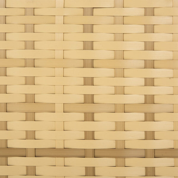 Mazeli Decorative Trash Bin - Chic Outdoor Waste Container with Removable Top and Steel Frame Design