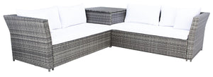 Safavieh Helga Living Set Grey Brown/White PAT7513C-2BX