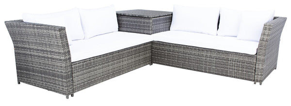 Safavieh Helga Living Set Grey Brown/White PAT7513C-2BX