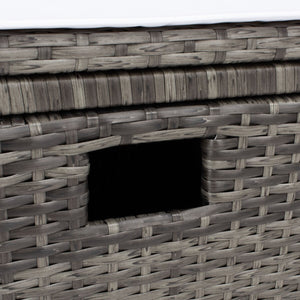 Pramla Outdoor Set with Chic Ottoman - Stylish Storage Solution for Relaxing Sunbathing Sessions