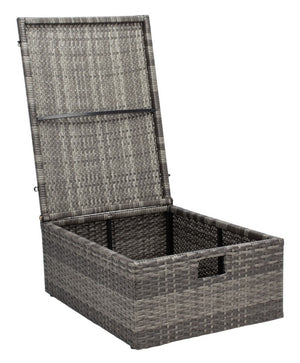 Pramla Outdoor Set with Chic Ottoman - Stylish Storage Solution for Relaxing Sunbathing Sessions