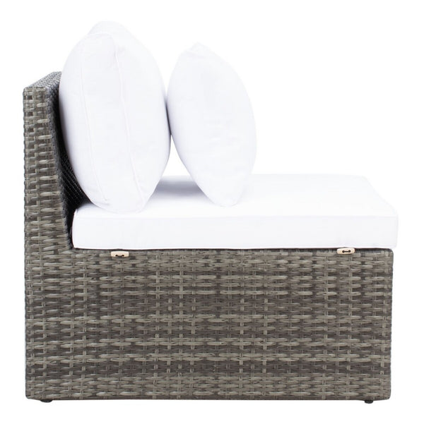 Pramla Outdoor Set with Chic Ottoman - Stylish Storage Solution for Relaxing Sunbathing Sessions