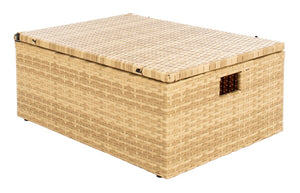 Pramla Outdoor Set with Chic Ottoman - Stylish Storage Solution for Relaxing Sunbathing Sessions