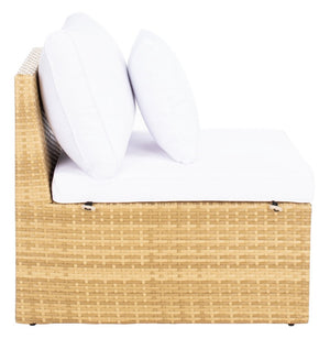 Pramla Outdoor Set with Chic Ottoman - Stylish Storage Solution for Relaxing Sunbathing Sessions