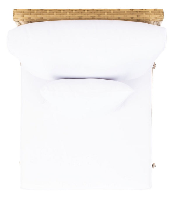 Pramla Outdoor Set with Chic Ottoman - Stylish Storage Solution for Relaxing Sunbathing Sessions