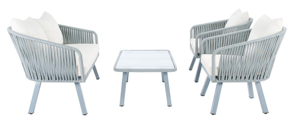 Safavieh Jorda 4 Piece Rope Living Set PAT7518A