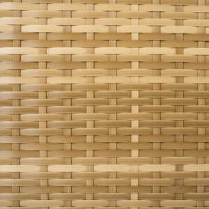 Presla 6 Piece Living Set - Modern Coastal Outdoor Furniture with Stylish Wicker and Acacia Legs