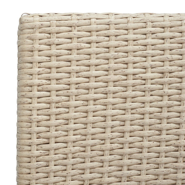 Laban Bistro Set - Contemporary 3-Piece Patio Collection with Plush Cushions and Elegant Glass Table