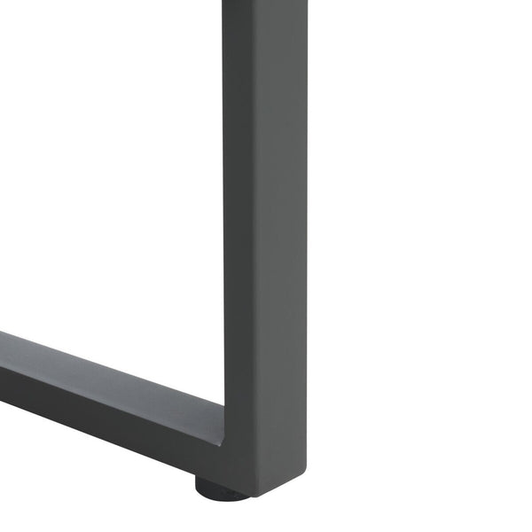 Safavieh Holyoke 4 Pc Living Set Grey/Light Grey Cushion Steel: 80%, Cushion: 20%,  PAT7726B