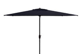 Athens 6.5X10 Rect Umbrella in Navy and White