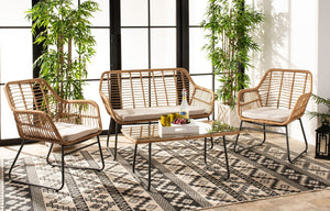 Roston 4 Piece Living Set