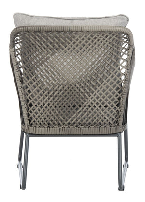 Safavieh Jensen 3Pc Lounge Set in Grey and Grey PAT9008B 889048729810