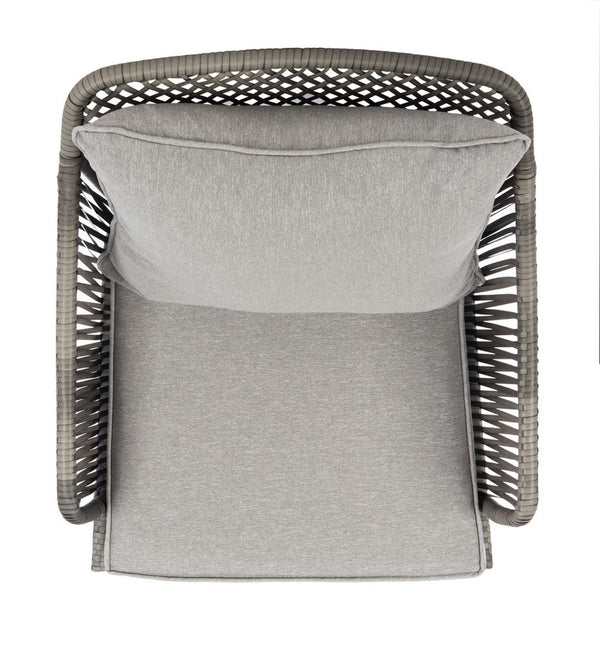 Safavieh Jensen 3Pc Lounge Set in Grey and Grey PAT9008B 889048729810