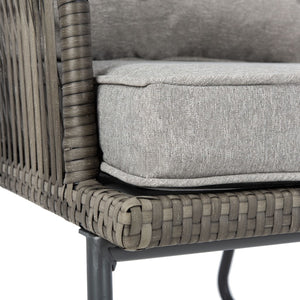 Safavieh Jensen 3Pc Lounge Set in Grey and Grey PAT9008B 889048729810