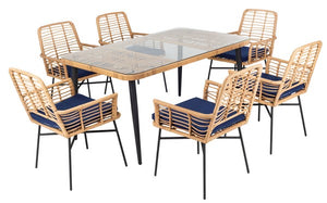 Safavieh Beson 7 Piece Dining Set PAT9010B-3BX