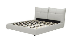 VIG Furniture Modrest Patrick - Queen Modern White Leather Bed VGKKB-75X-BED-Q