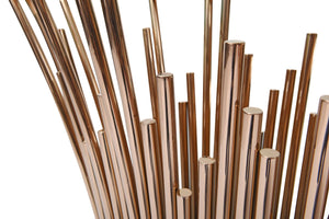 VIG Furniture Modrest Paxton - Modern Glass + Rosegold Console Table VGVCK817-CS-RG-CT