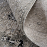 Macklaine 39FUF Polyester / Polypropylene Machine Made Distressed Rug