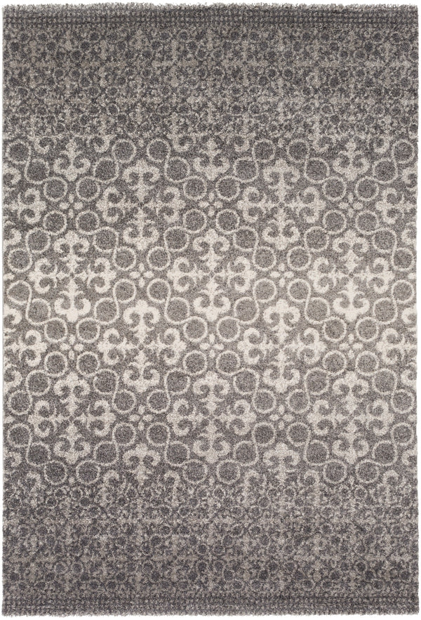 Pembridge PBG-1000 Cottage Polypropylene Rug PBG1000-5276 Charcoal, Light Gray 100% Polypropylene 5'3" x 7'7"