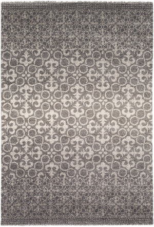 Pembridge PBG-1000 Cottage Polypropylene Rug PBG1000-5276 Charcoal, Light Gray 100% Polypropylene 5'3" x 7'7"